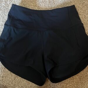 Lululemon high rise speed up shorts